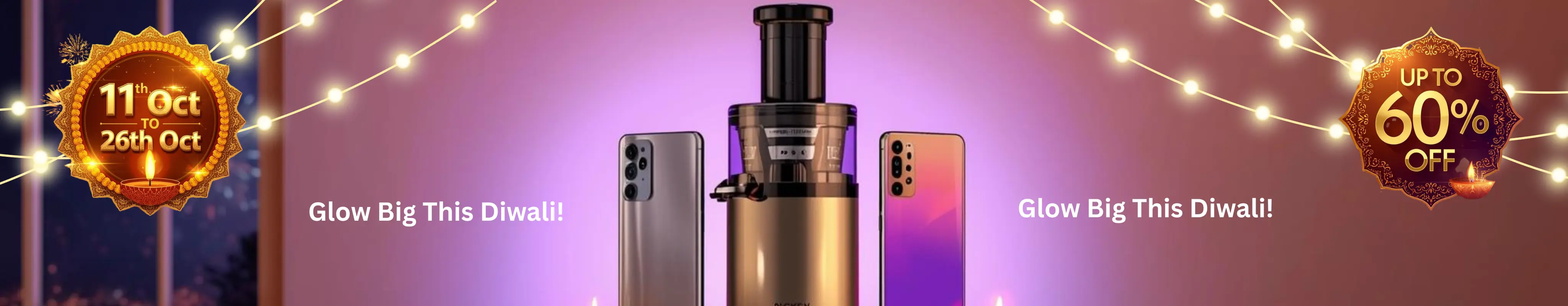 Diwali Dhamaka 2025 Banner 2