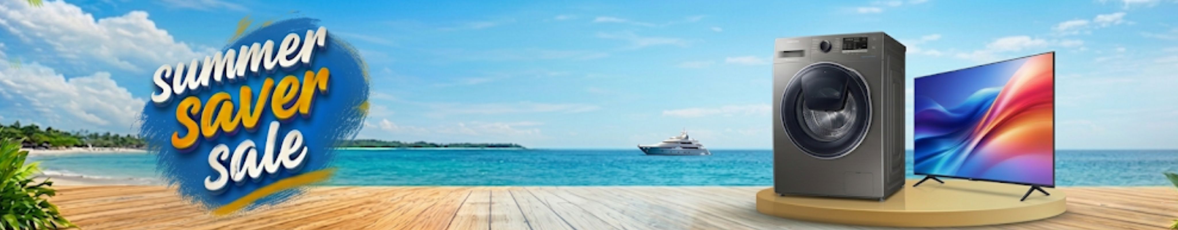Summer Saver Sale Banner 2