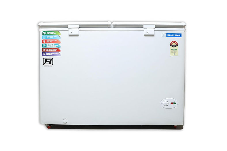 Buy Blue Star 310L 5 Star Double Door Convertible Deep Freezer