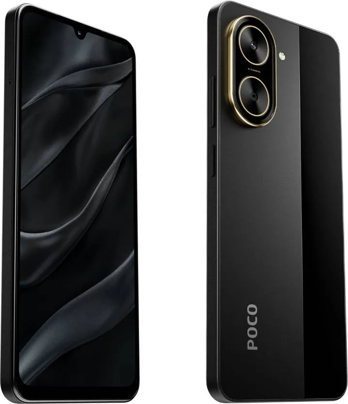 POCO C71 64GB – Power Black Smartphone | Cayroshop