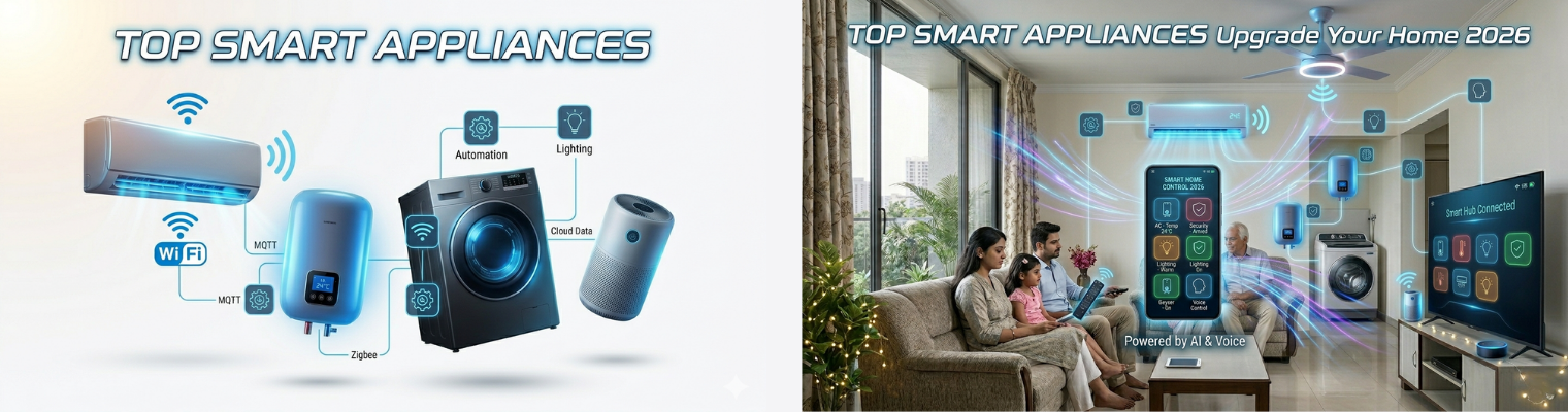 Top 10 Smart Home Appliances Essential for Every Indian Household in 2026